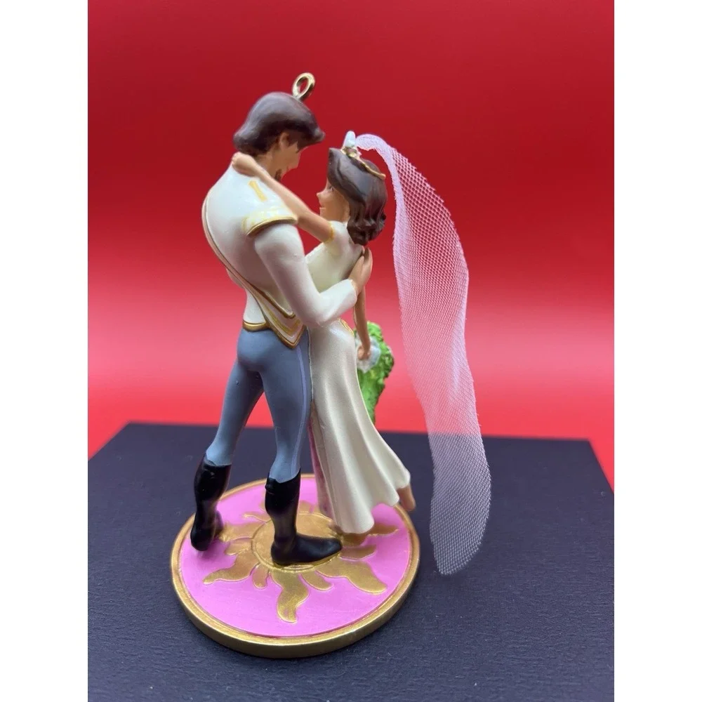 Disney Flynn Rider & Rapunzel Wedding Sketchbook Ornament